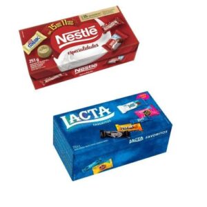 Caixa de Bombom Lacta ou Nestle